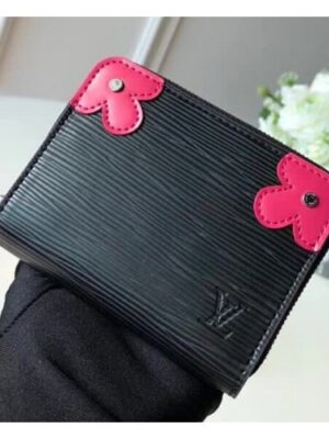 Louis Vuitton Replica Zippy Coin Purse in Epi leather M62971 Black