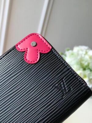 Louis Vuitton Replica Zippy Coin Purse in Epi leather M62971 Black