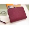 Louis Vuitton Replica Zippy Coin Purse in Monogram Empreinte Leather M60740 Burgundy