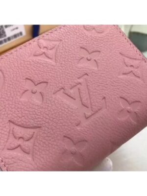 Louis Vuitton Replica Zippy Coin Purse in Monogram Empreinte Leather M60740 Pink