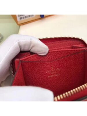 Louis Vuitton Replica Zippy Coin Purse in Monogram Empreinte Leather M60740 Red