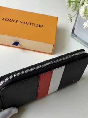 Louis Vuitton Replica Zippy Wallet M62983 Black Epi leather