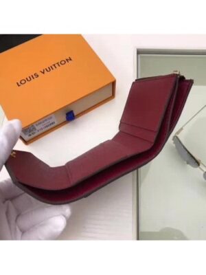 Louis Vuitton Replica Zoé Wallet in Monogram Canvas M62932 Fuchsia