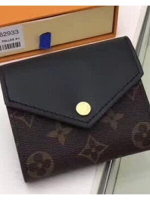 Louis Vuitton Replica Zoé Wallet in Monogram Canvas M62933 Black