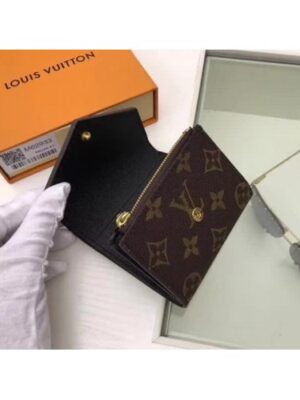 Louis Vuitton Replica Zoé Wallet in Monogram Canvas M62933 Black