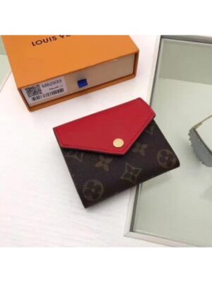 Louis Vuitton Replica Zoé Wallet in Monogram Canvas M62933 Red