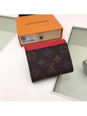 Louis Vuitton Replica Zoé Wallet in Monogram Canvas M62933 Red