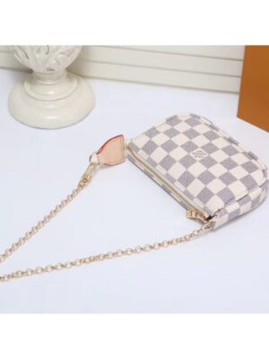 Louis Vuitton Replica damiur azur mini pouchette M51980