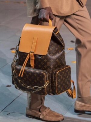 Louis Vuitton Replica monogram canvas m44658 backpack trio 2019