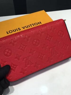 Louis Vuitton Replica pochette felicie monogram empreinte M64065 Cherry(KD-741901)