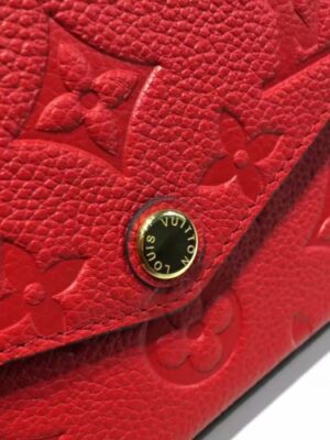 Louis Vuitton Replica pochette felicie monogram empreinte M64065 Cherry(KD-741901)