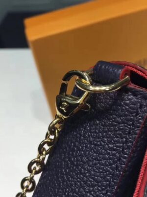 Louis Vuitton Replica pochette felicie monogram empreinte M64099 Marine Rouge(KD-741902)