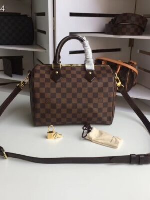 Louis Vuitton Replica speedy 25 Damier ebene Canvas n41365