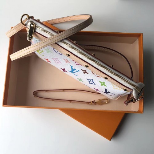 Louis Vuitton Replica vintage multicolor monogram mini bag M92649 WHITE