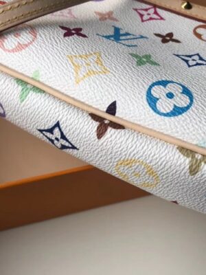 Louis Vuitton Replica vintage multicolor monogram mini bag M92649 WHITE