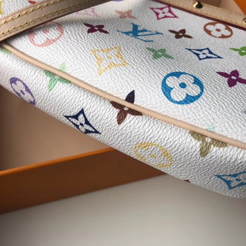 Louis Vuitton Replica vintage multicolor monogram mini bag M92649 WHITE