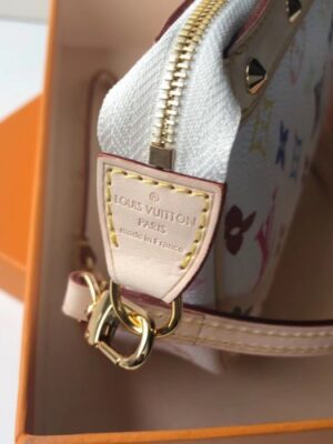 Louis Vuitton Replica vintage multicolor monogram mini bag M92649 WHITE