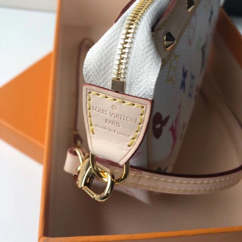 Louis Vuitton Replica vintage multicolor monogram mini bag M92649 WHITE
