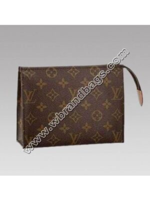 Monogram Canvas Poche Toilette 19