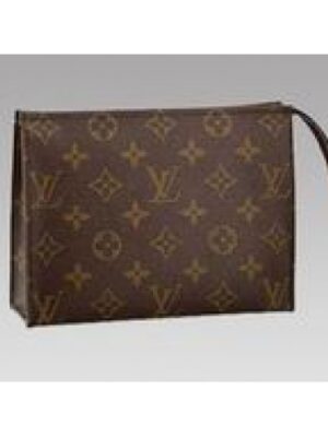 Monogram Canvas Poche Toilette 19