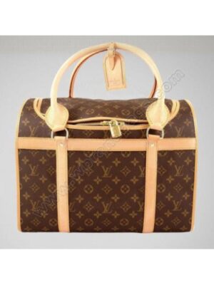 Monogram Sac Chien PM (Dog Carrier)