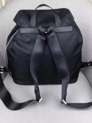 Prada Nylon Backpack BZ2811 Black/SiLV Replicaer 2018